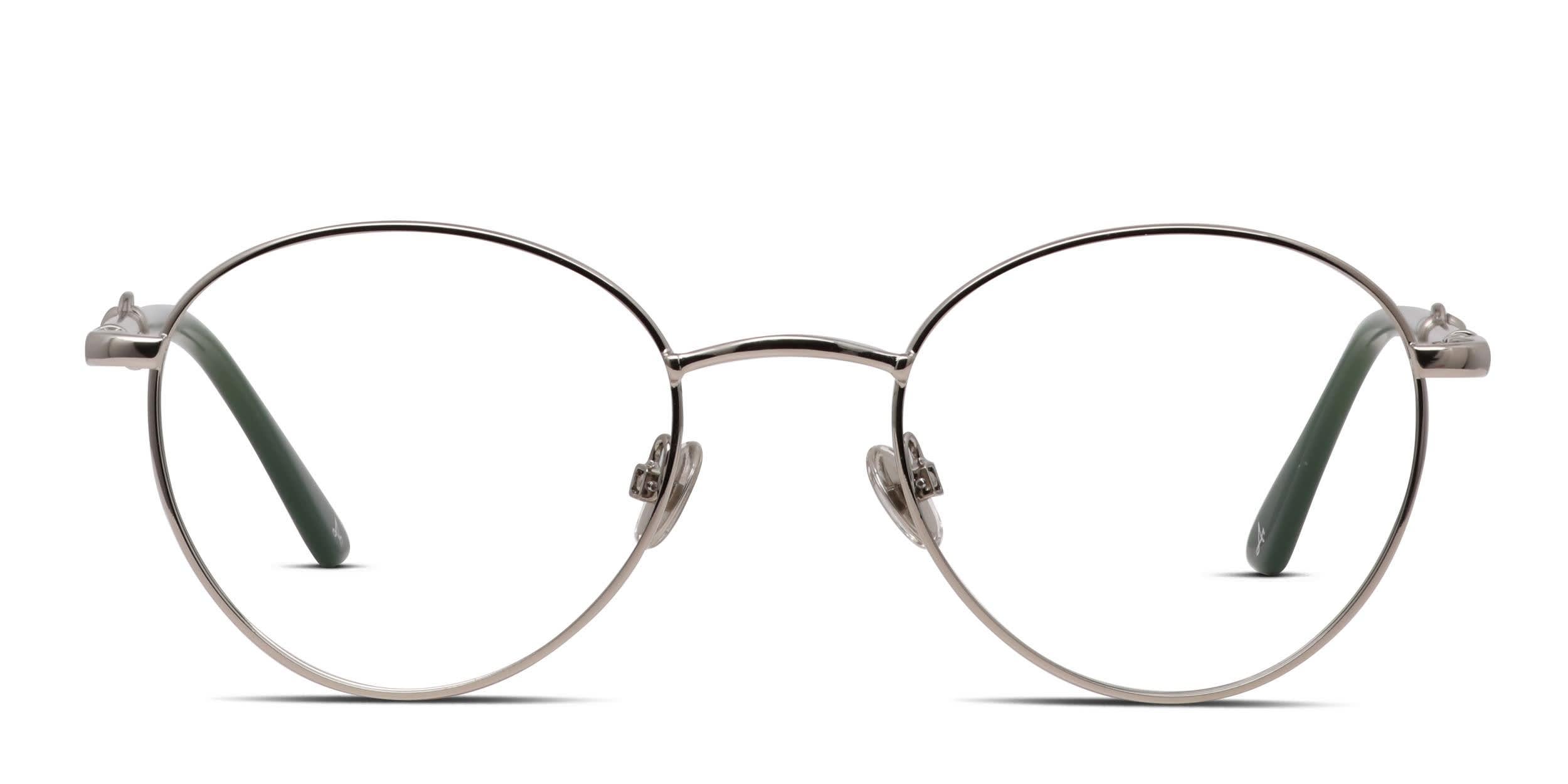 Amelia E. Waverley Silver glasses - Silver - Frontal View