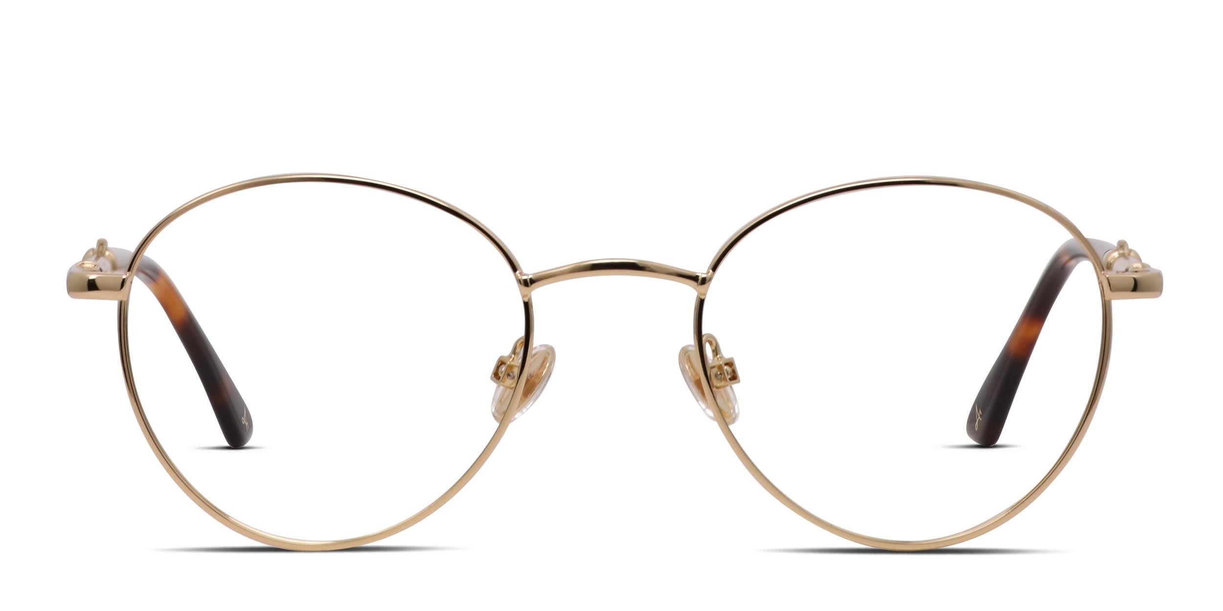Amelia E. Waverley Gold Prescription Eyeglasses