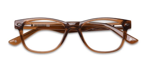 Muse Decode Brown Prescription Eyeglasses