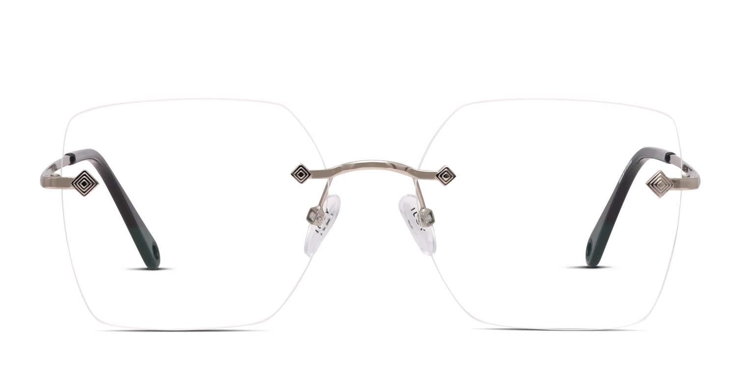 tchikaページ Yoji Chika Silver Prescription Eyeglasses