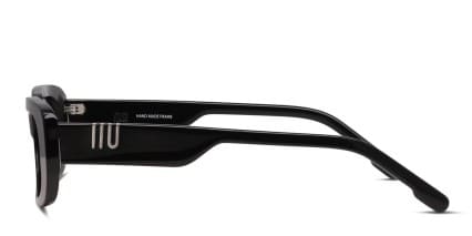 Muse Nina Shiny Black glasses - Shiny Black - Side View