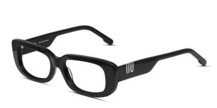 Muse Nina Shiny Black glasses - Shiny Black - Angle View