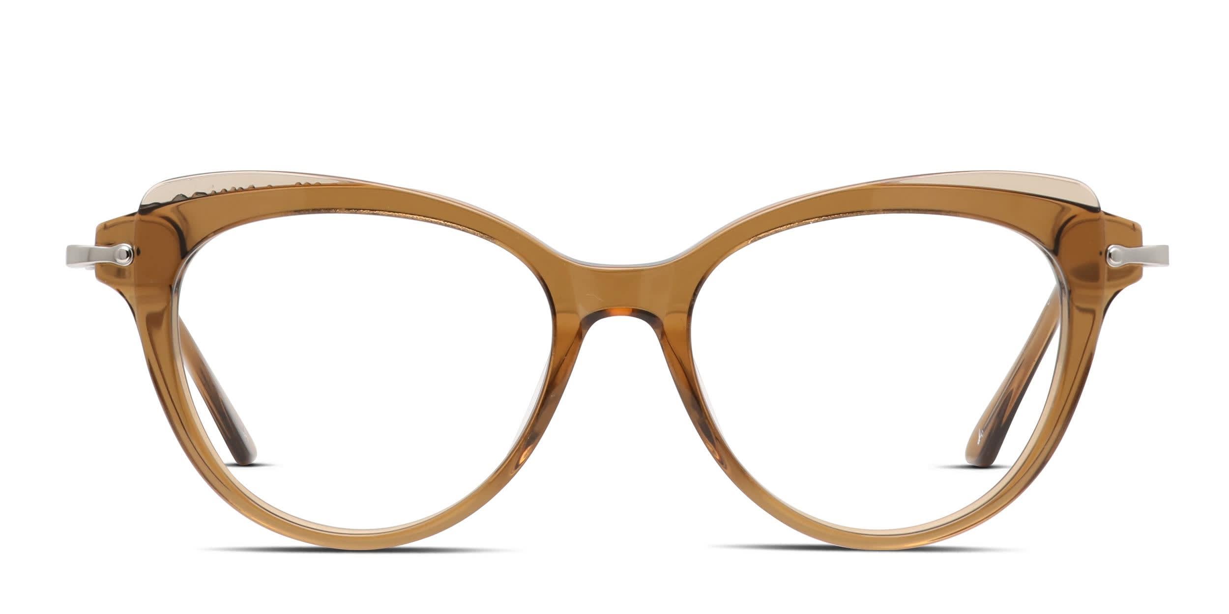 Amelia E. Kealia Brown glasses - Brown - Frontal View