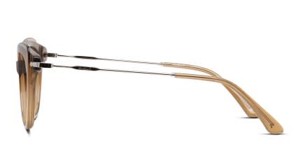 Amelia E. Kealia Brown glasses - Brown - Side View