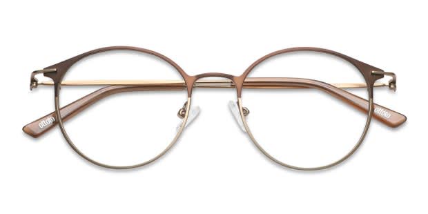 Ottoto Mexicali Brown Prescription Eyeglasses