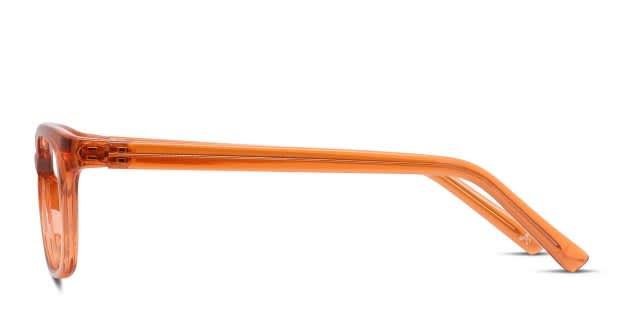 Bevel Metallic Orange Eyeglass Frames Bevel Eyeglasses 8623 Shark Biscuit ORBD Matte Olive/burnt  main image 3