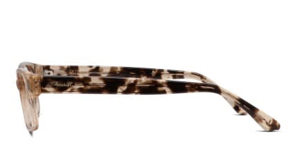 Amelia E. Alderney Beige glasses - Beige - Side View