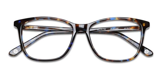Muse Nancy Tortoise, Blue Prescription Eyeglasses