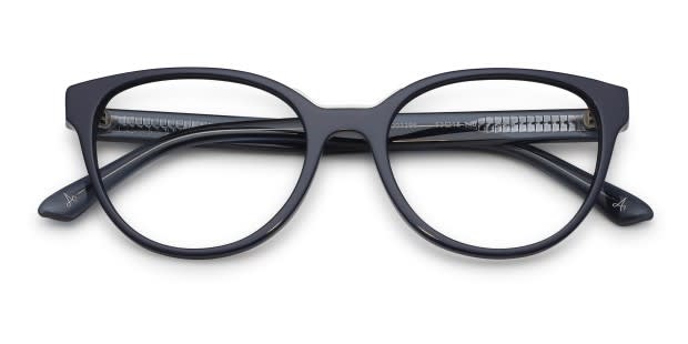 Amelia E. Europa Blue Prescription Eyeglasses