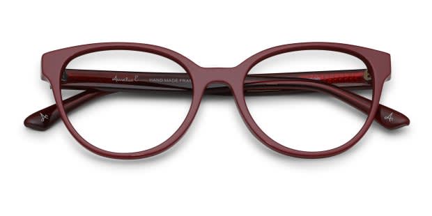 aimi　0226 Amelia E. Europa Red Prescription Eyeglasses