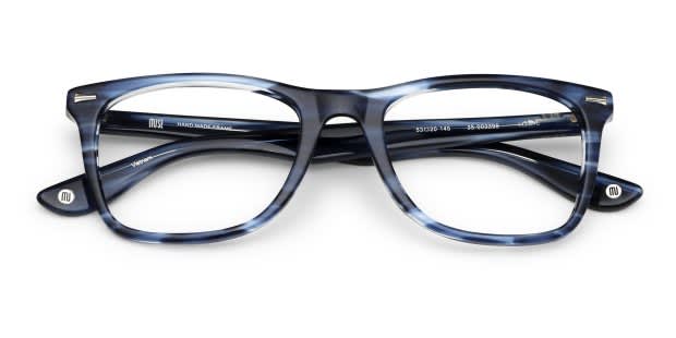 Muse Gilford Blue, Tortoise Prescription Eyeglasses