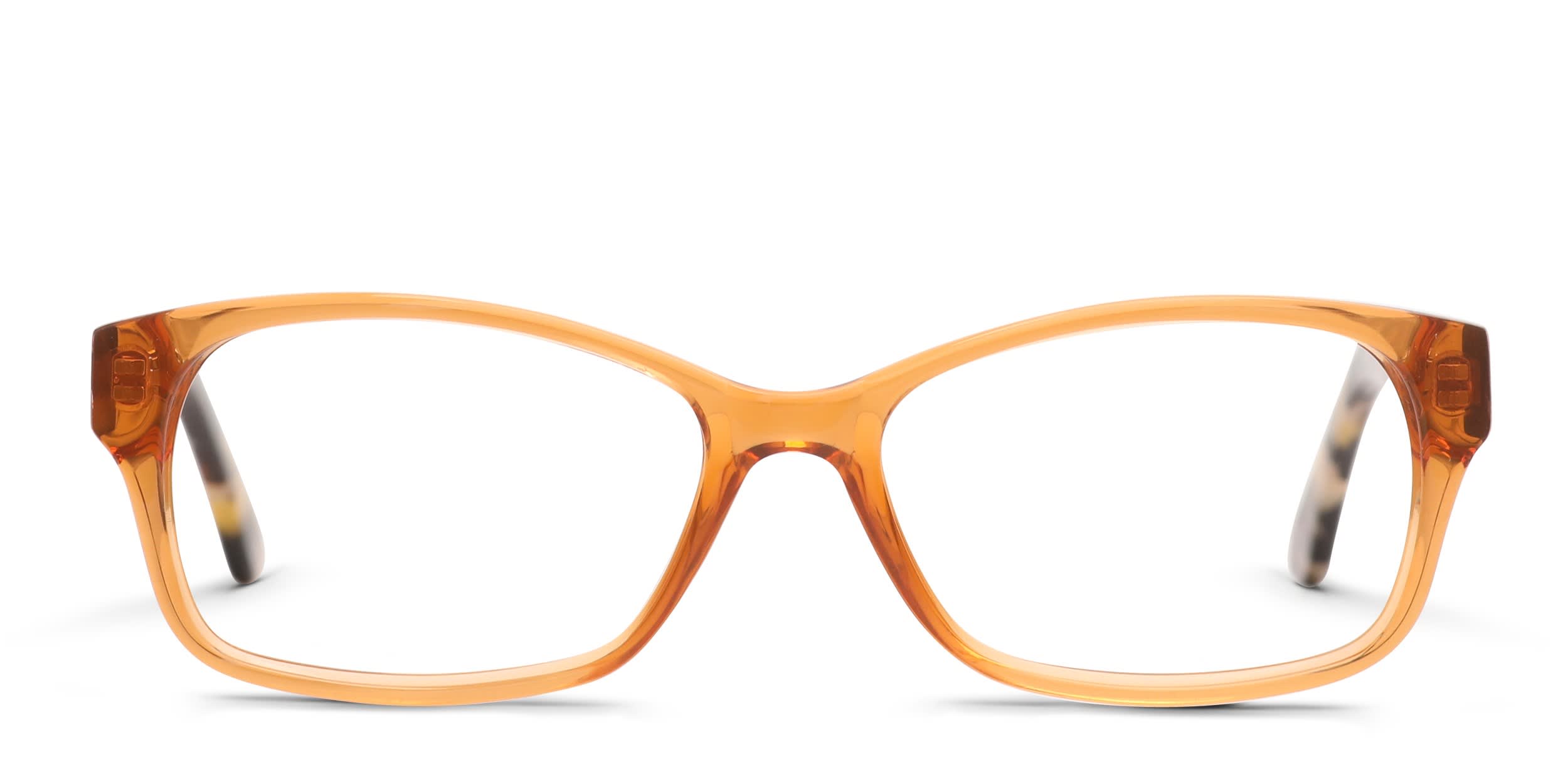 Amelia E. Alderney Orange glasses - Orange - Frontal View