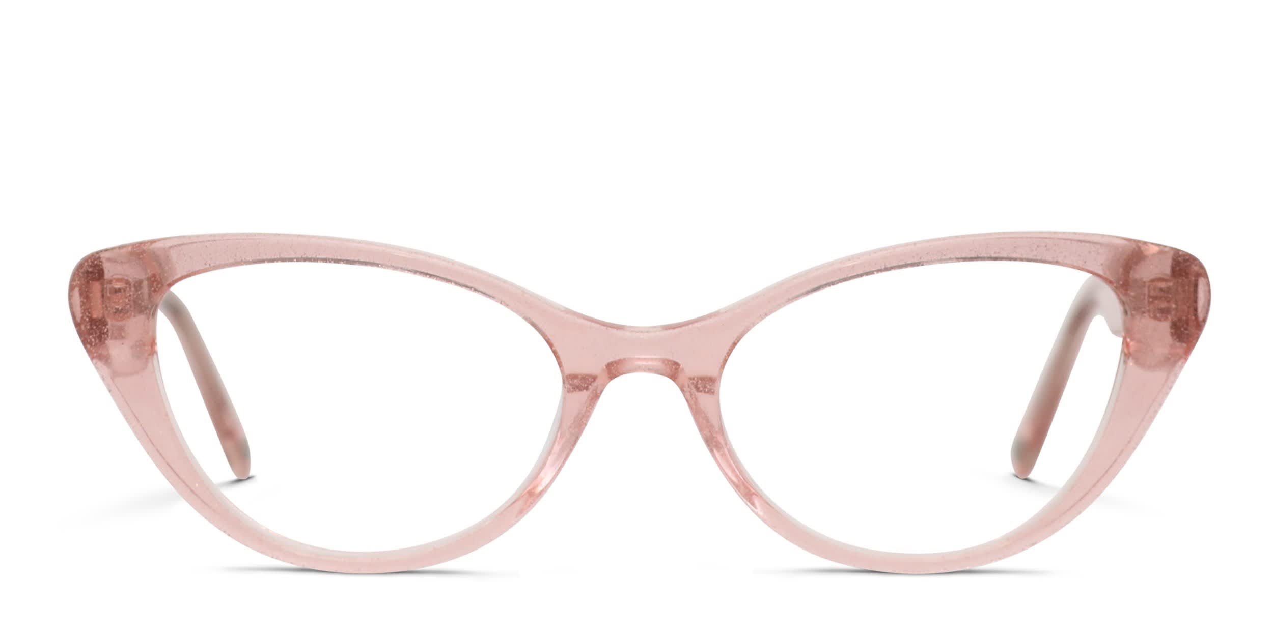 Muse Marlene Pink, Glitter Eyeglasses | Includes FREE Rx Lenses