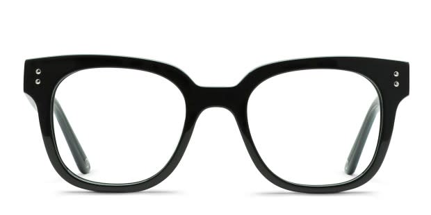 Muse Naomi Shiny Black Prescription Eyeglasses