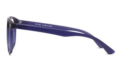 Uni Blue glasses - Blue - Side View