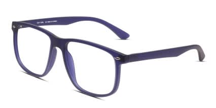 Uni Blue glasses - Blue - Angle View
