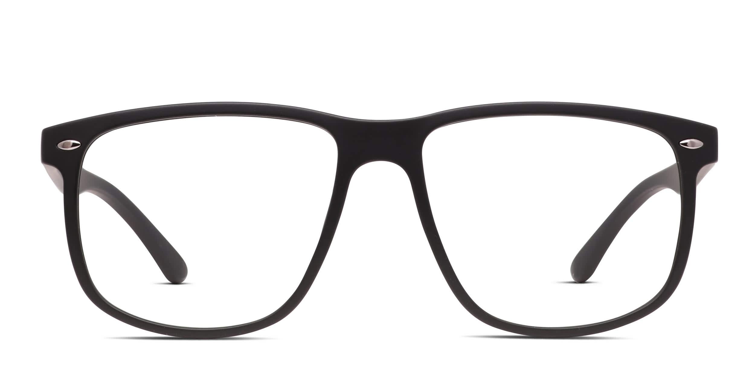 Uni Black glasses - Black - Frontal View