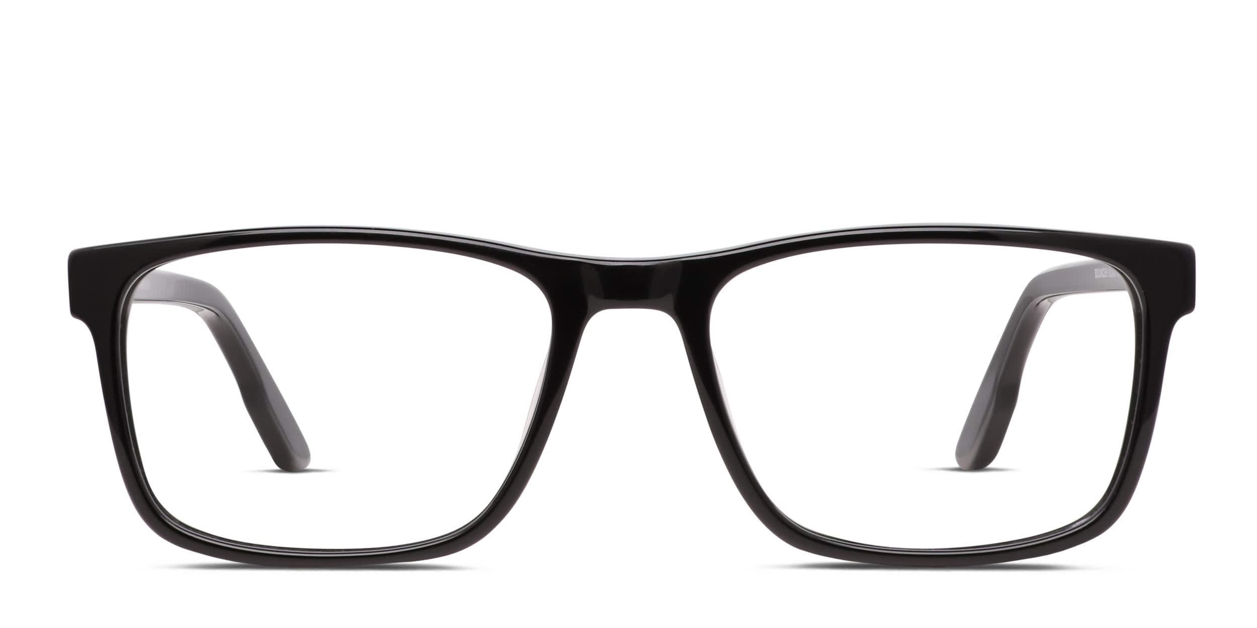 Anton Shiny Black glasses - Shiny Black - Frontal View