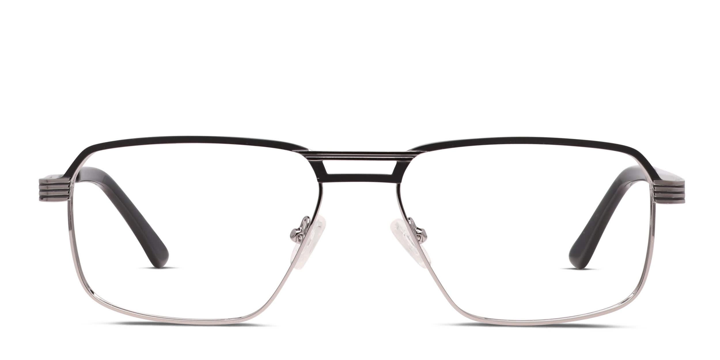 Burnished Black, Gunmetal glasses - Black / Gunmetal - Frontal View
