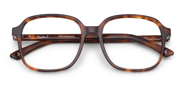 Amelia E. Moonlit Tortoise Prescription Eyeglasses