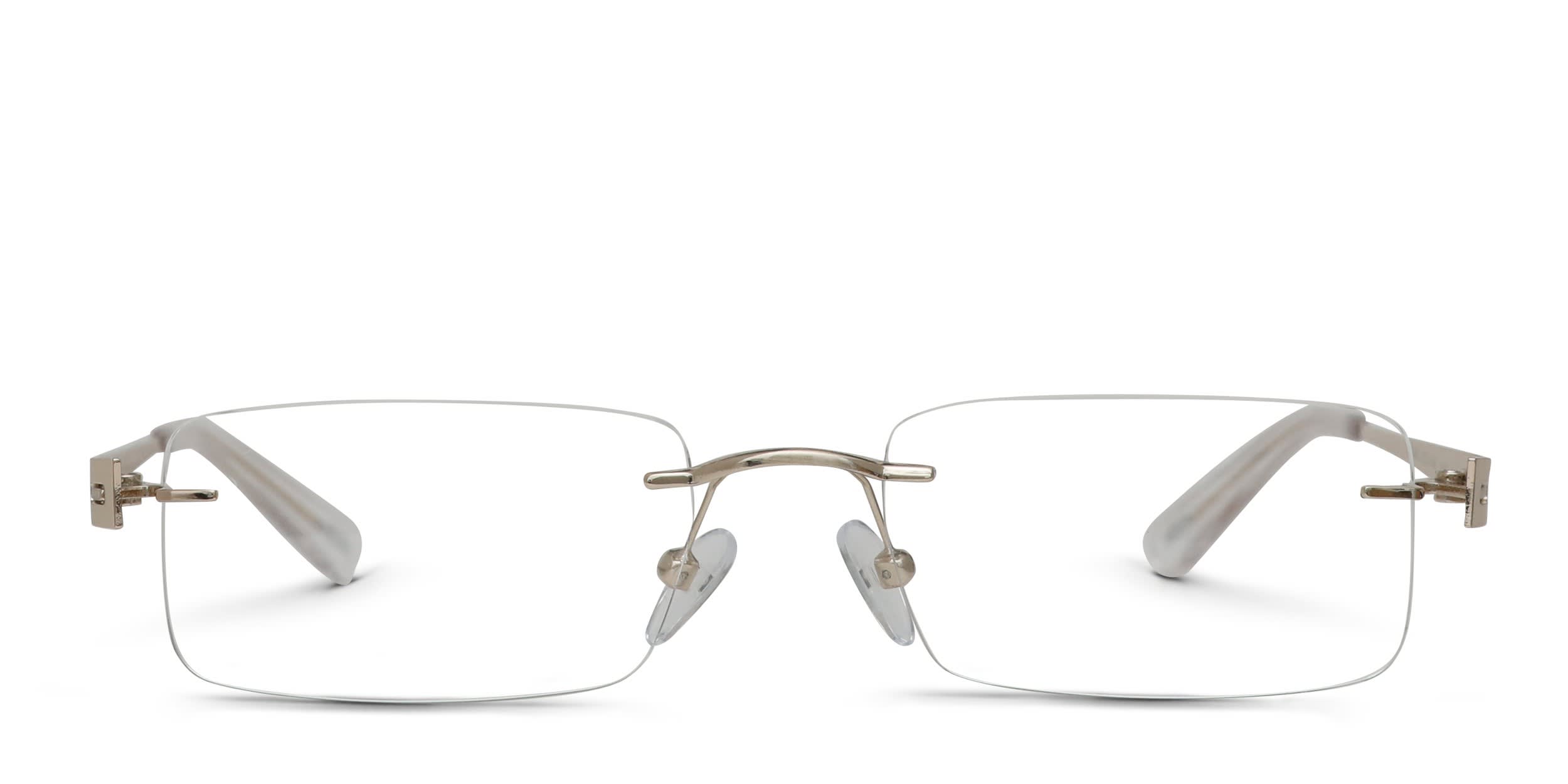 【同梱】 SATCHMO silverlt.Gray & Gold lt.bro Ottoto Columbus Gold Prescription Eyeglasses