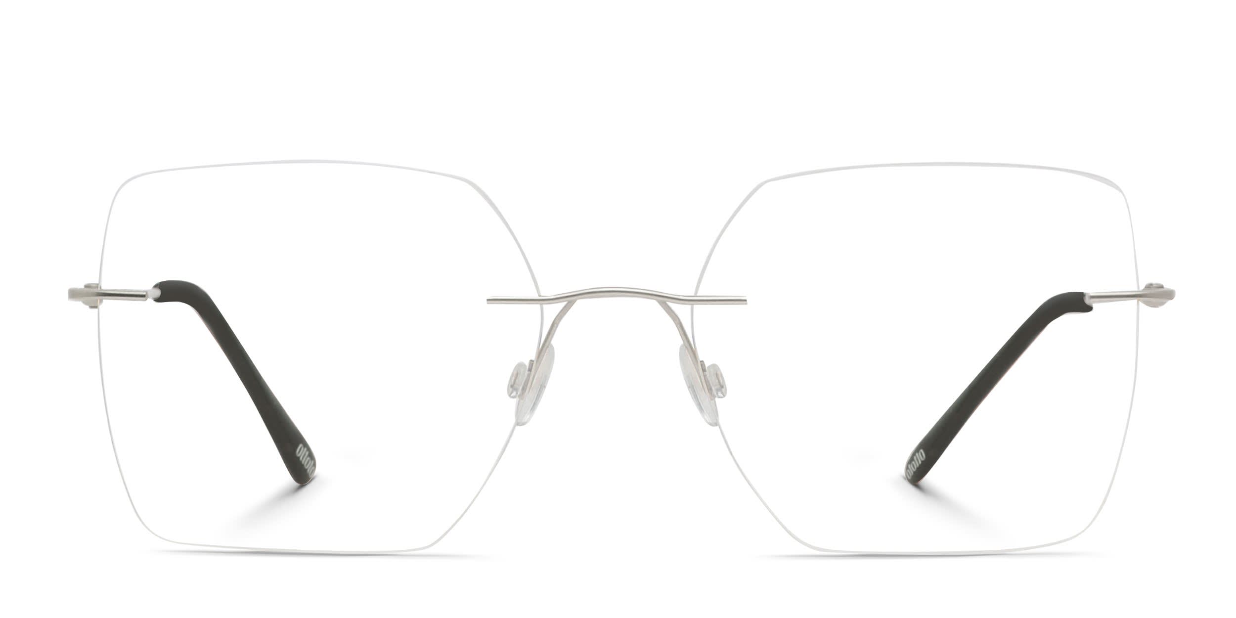 Ottoto Eplano Silver glasses - Silver - Frontal View