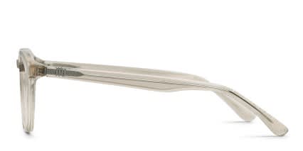 Muse Trippy Beige, Clear glasses - Beige / Clear - Side View