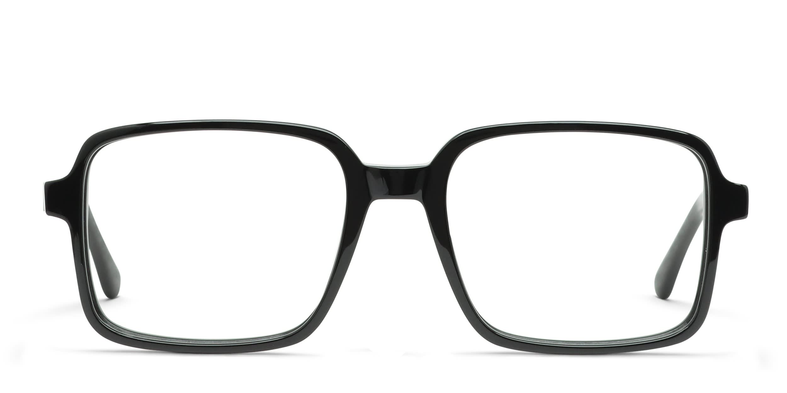 Quay Wired Standard Shiny Black Prescription Eyeglasses Quay Wired Standard Shiny Black Prescription Eyeglasses