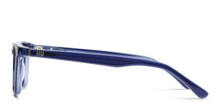 Muse Method Blue glasses - Blue - Side View