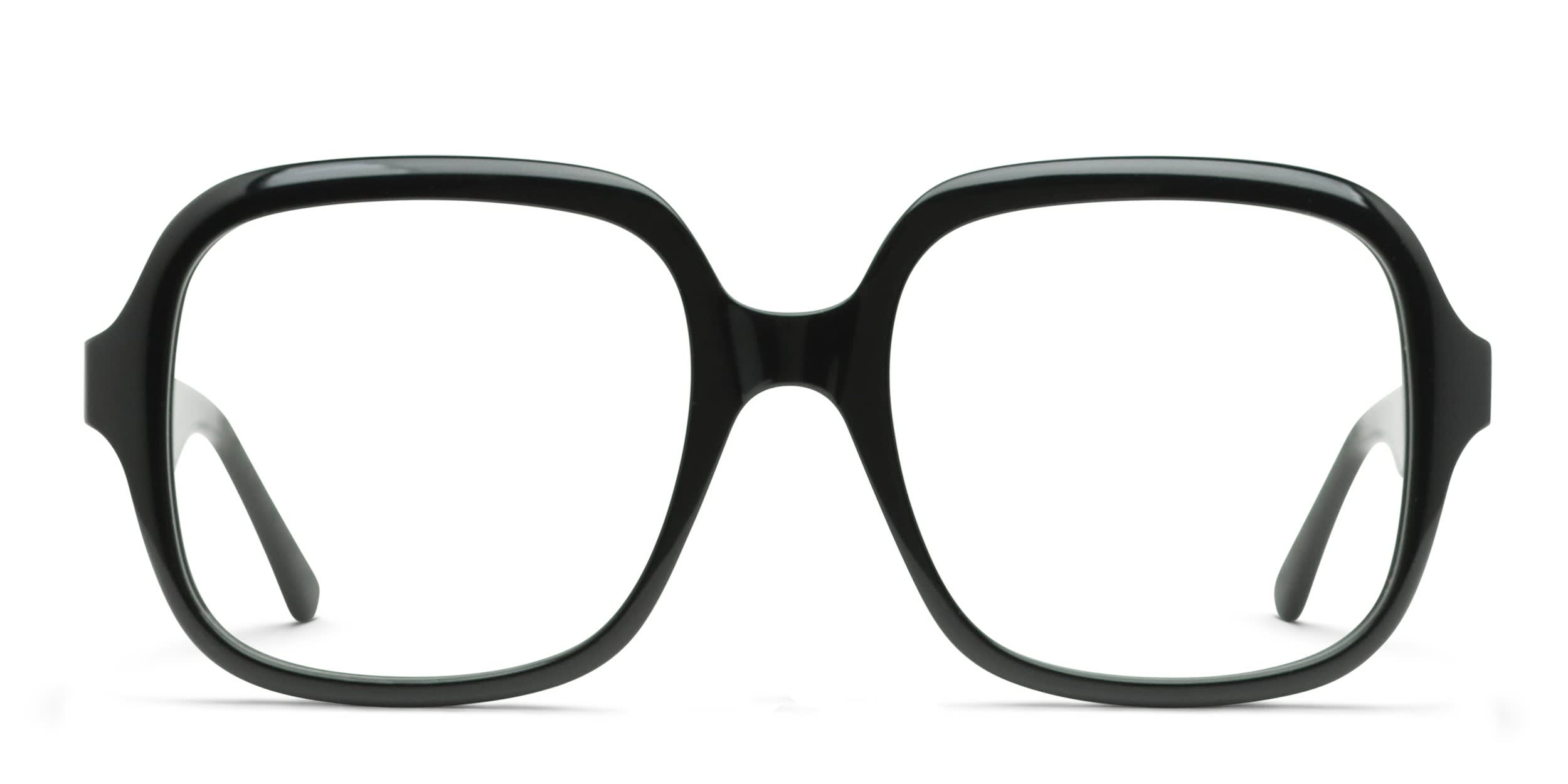 Muse Provocateur Shiny Black glasses - Shiny Black - Frontal View