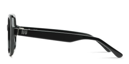 Muse Provocateur Shiny Black glasses - Shiny Black - Side View