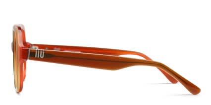 Muse Provocateur Orange glasses - Orange - Side View