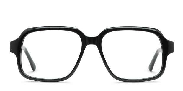 Muse Vast Shiny Black Prescription Eyeglasses