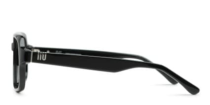 Muse Vast Shiny Black glasses - Shiny Black - Side View