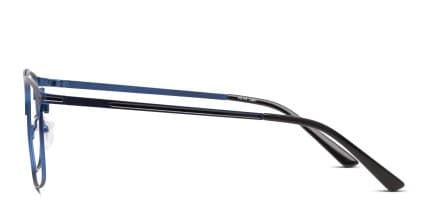 Bendable Blue glasses - Blue - Side View