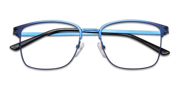Bendable Blue Prescription Eyelasses