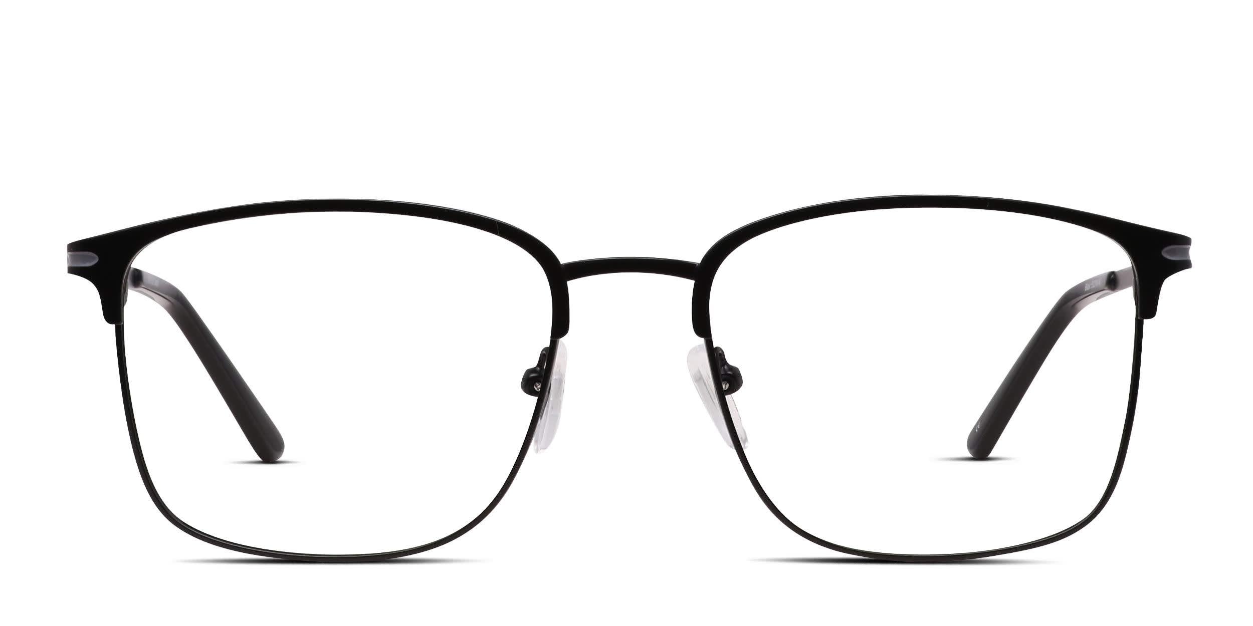 Bendable Black glasses - Black - Frontal View