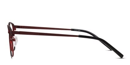 Croft Red glasses - Red - Side View