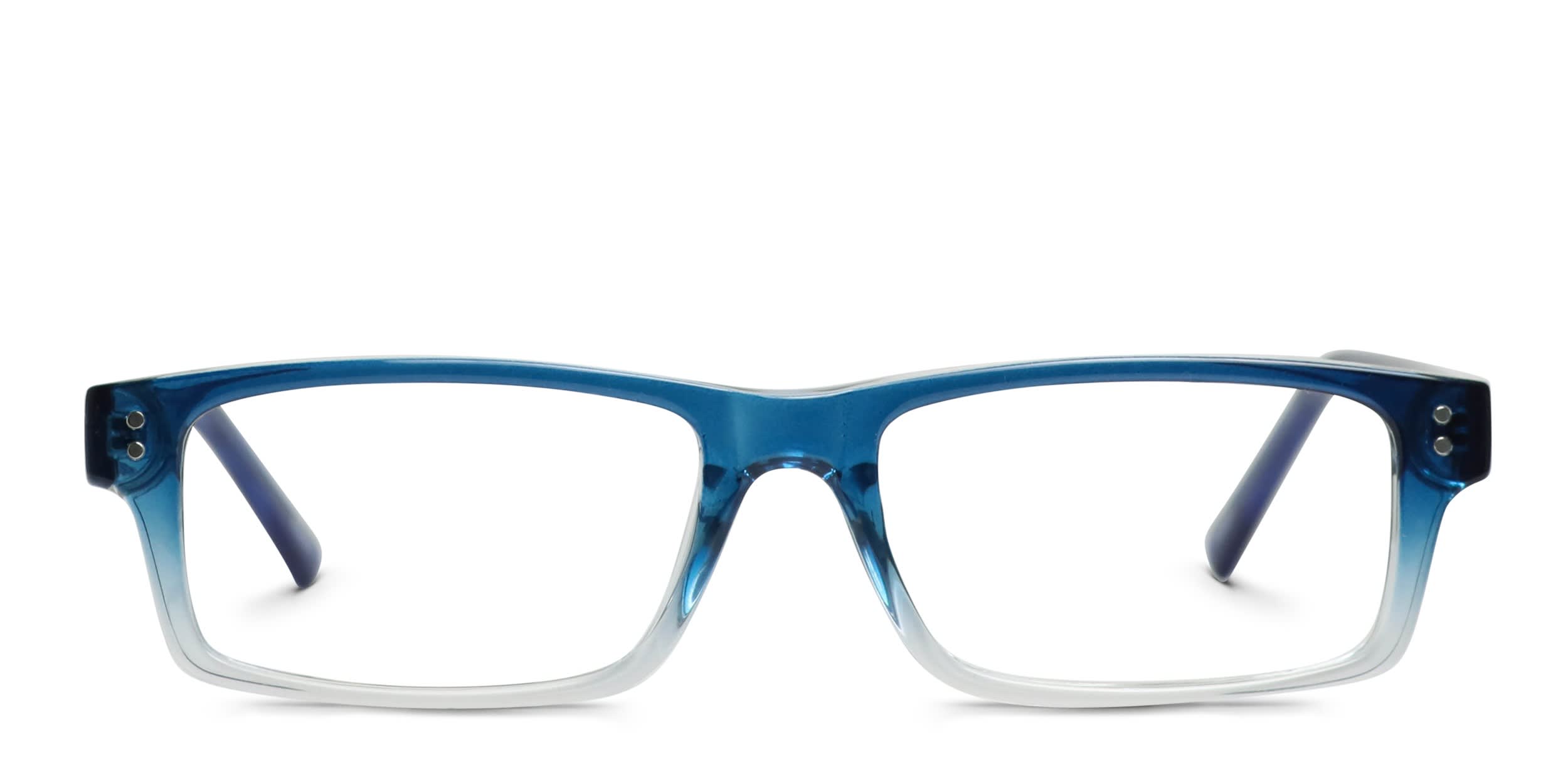 Ottoto Astoria Blue, Clear glasses - Blue / Clear - Frontal View