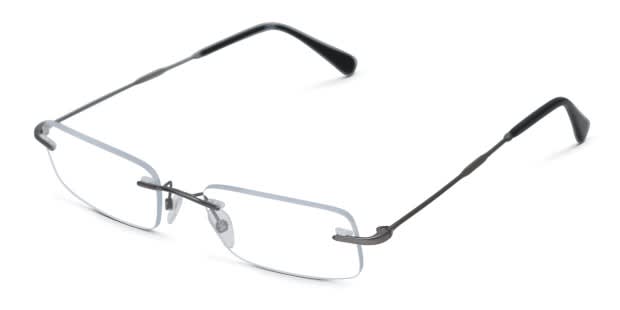 JIM OPTICS Eyeglasses with Gunmetal Frame - RB3694V | Ray