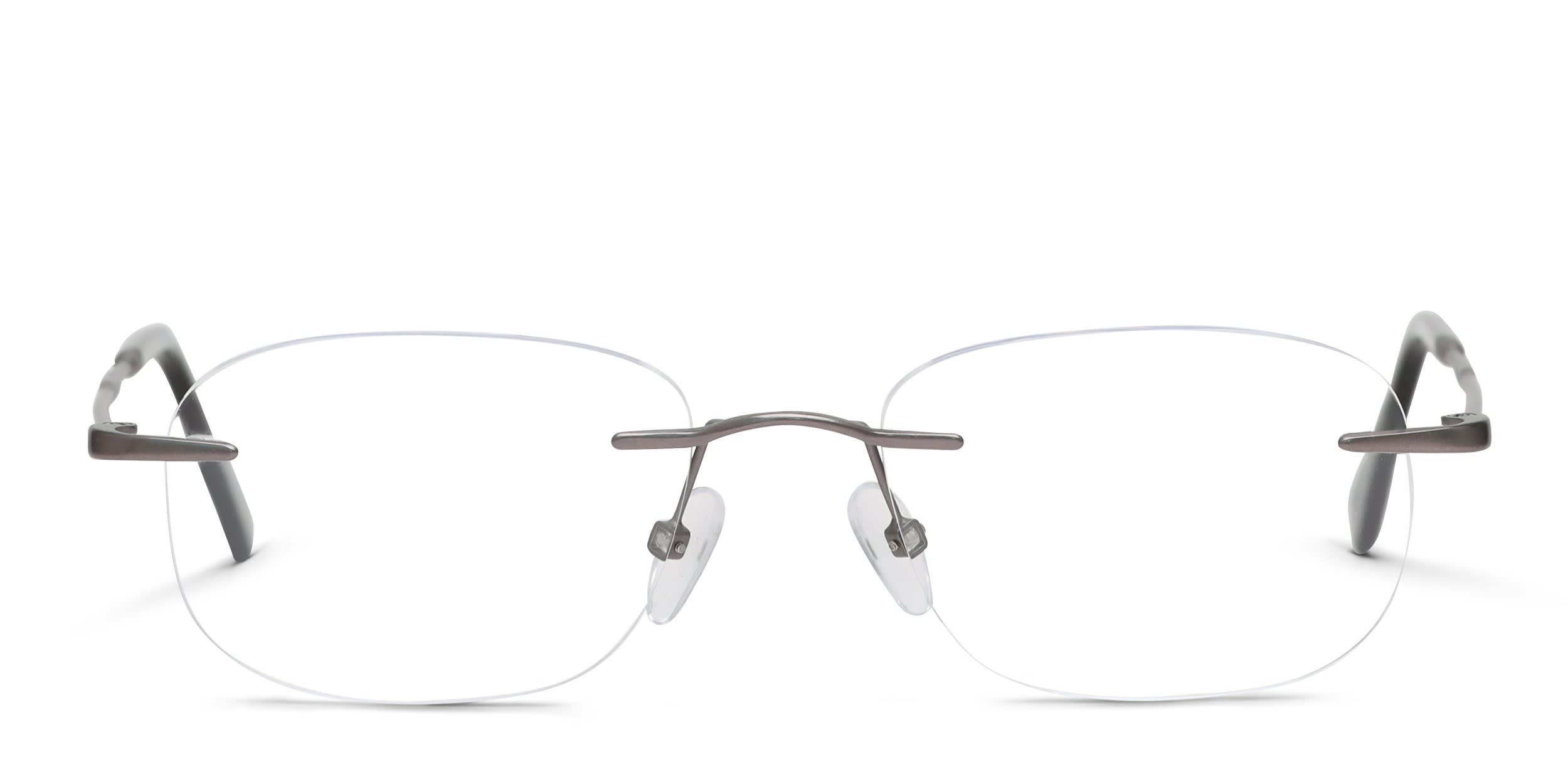 Understated Gunmetal glasses - Gunmetal - Frontal View