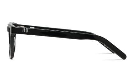Muse Seascape Shiny Black glasses - Shiny Black - Side View