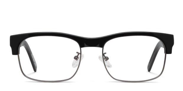 Muse Wideview Black, Gunmetal Prescription Eyeglasses