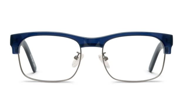 Muse Wideview Blue, Gunmetal Prescription Eyeglasses