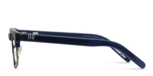 Muse Wideview Blue, Gunmetal Prescription Eyeglasses