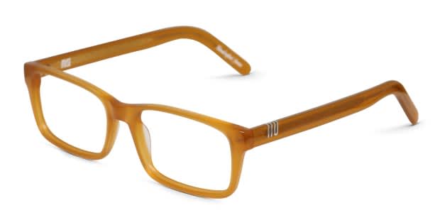 Muse Broadview Orange Prescription Eyeglasses