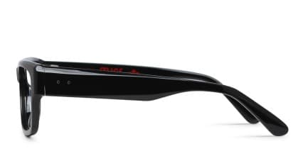 Muse Rhythm Shiny Black glasses - Shiny Black - Side View