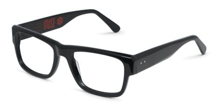 Muse Rhythm Shiny Black glasses - Shiny Black - Angle View