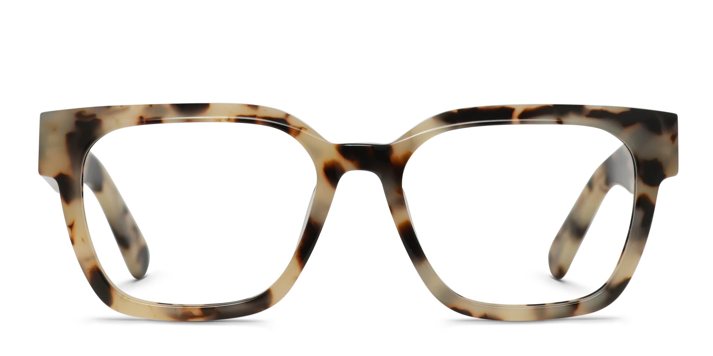 Pompeii Tortoise, Beige glasses - Tortoise / Beige - Frontal View
