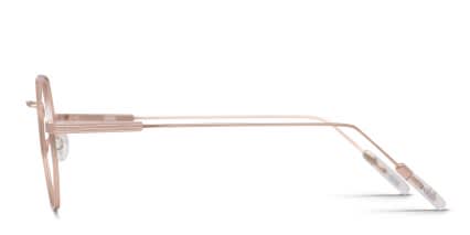 Ottoto Rialto Rose Gold glasses - Rose Gold - Side View